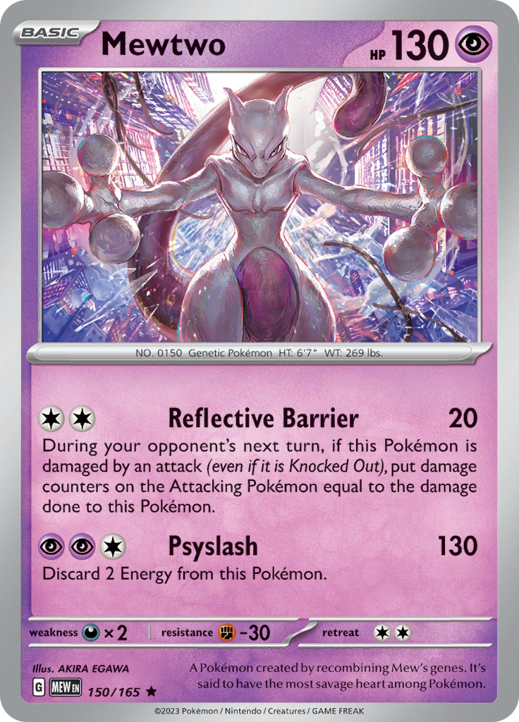 Mewtwo (150/165) [Scarlet & Violet: 151] | Exor Games Bridgewater