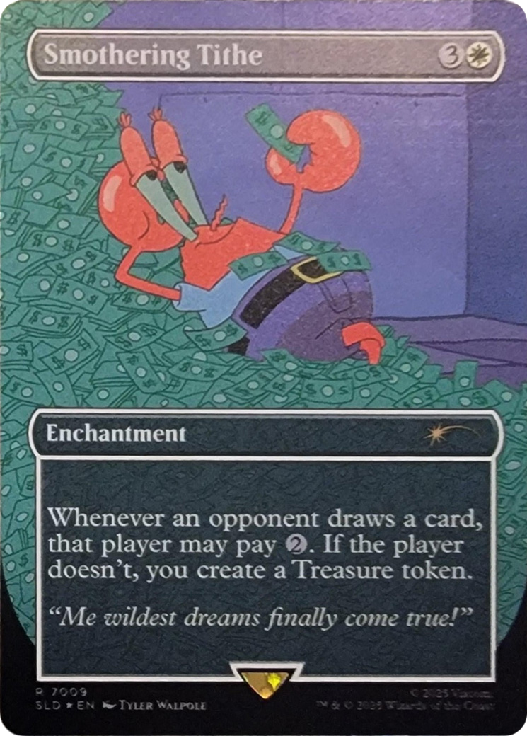 Smothering Tithe (7009) (Rainbow Foil) [Secret Lair Drop Series] | Exor Games Bridgewater
