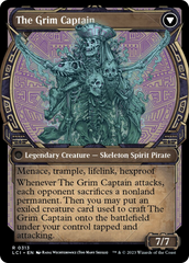 Throne of the Grim Captain // The Grim Captain (Showcase) [The Lost Caverns of Ixalan] | Exor Games Bridgewater