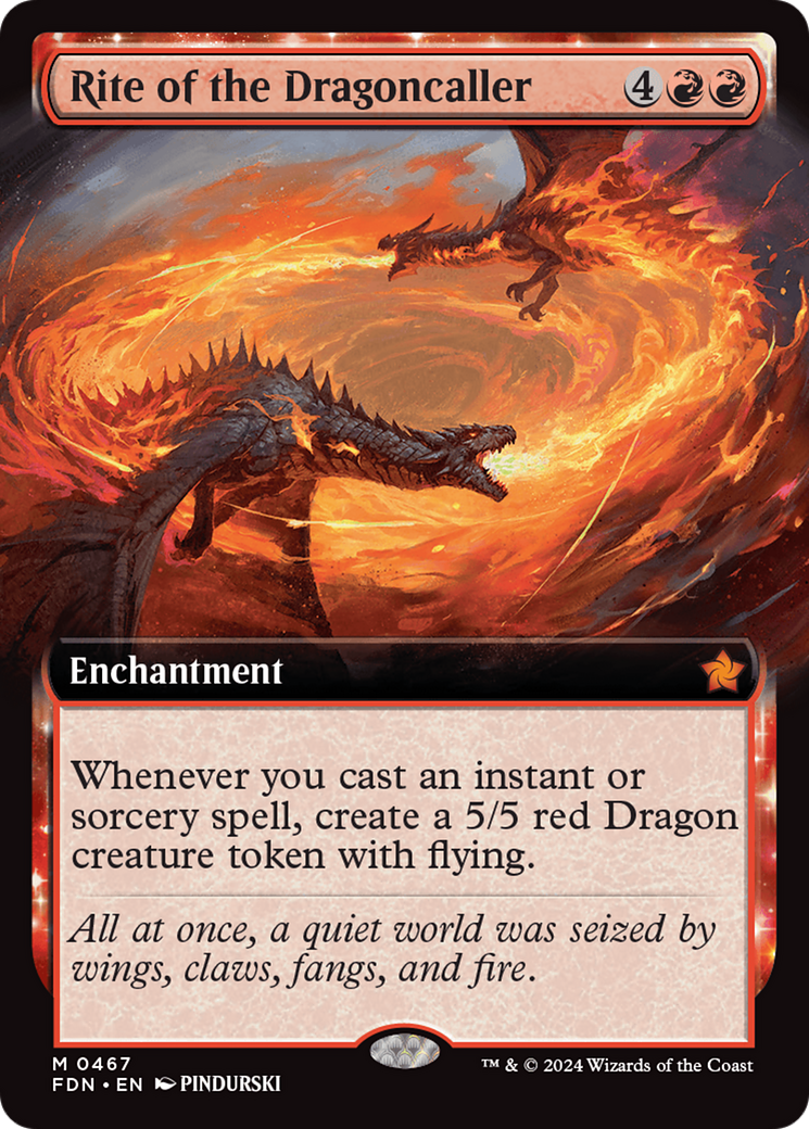 Rite of the Dragoncaller (Extended Art) [Foundations] | Exor Games Bridgewater