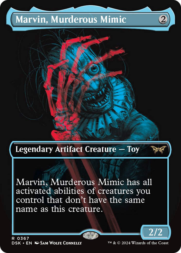 Marvin, Murderous Mimic (Showcase) [Duskmourn: House of Horror] | Exor Games Bridgewater