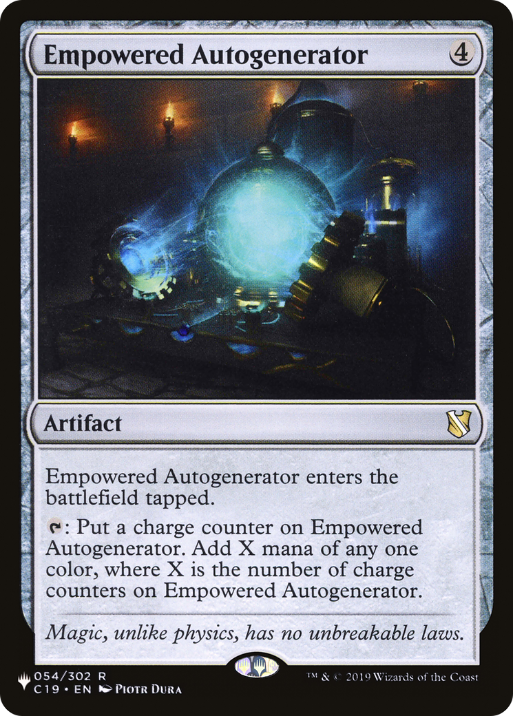 Empowered Autogenerator [The List] | Exor Games Bridgewater