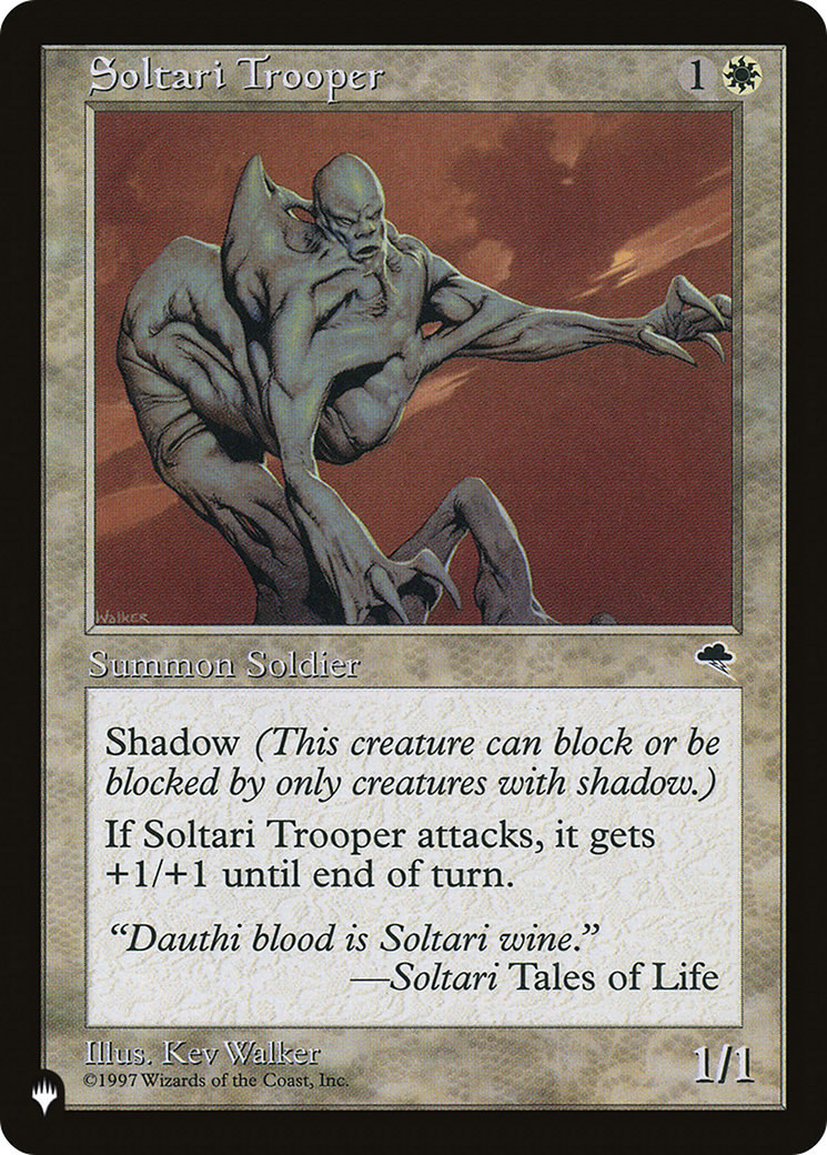 Soltari Trooper [The List] | Exor Games Bridgewater