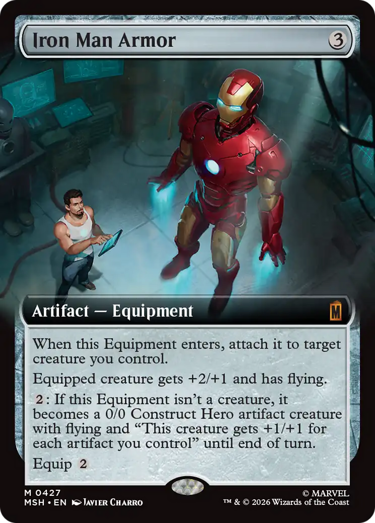 Iron Man Armor (Extended Art) [Marvel Super Heroes] | Exor Games Bridgewater