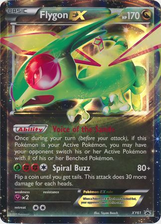 Flygon EX (XY61) (Jumbo Card) [XY: Black Star Promos] | Exor Games Bridgewater