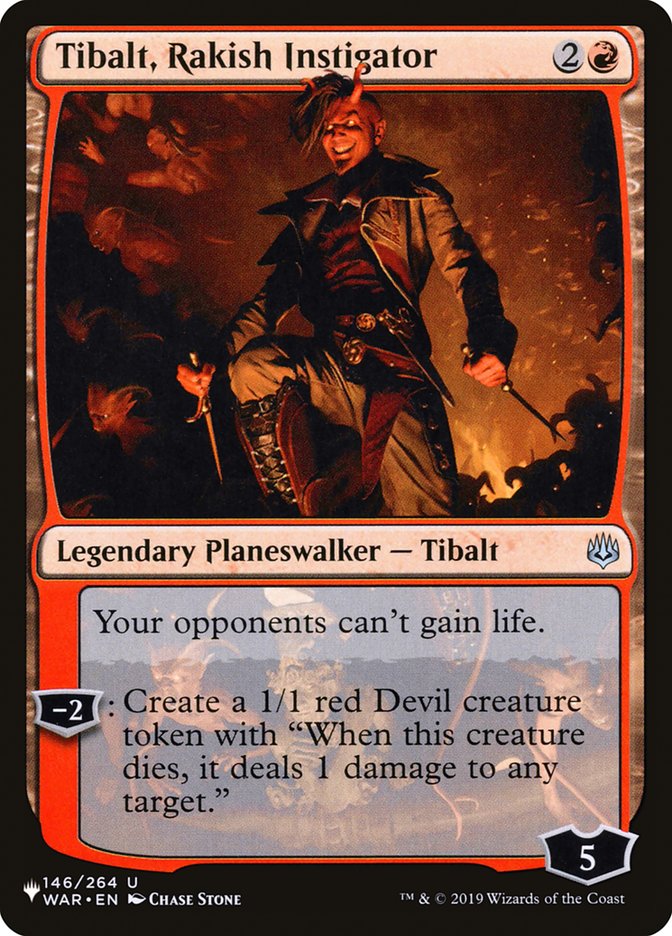 Tibalt, Rakish Instigator [The List] | Exor Games Bridgewater