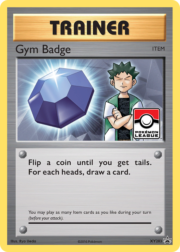 Gym Badge (XY203) [XY: Black Star Promos] | Exor Games Bridgewater