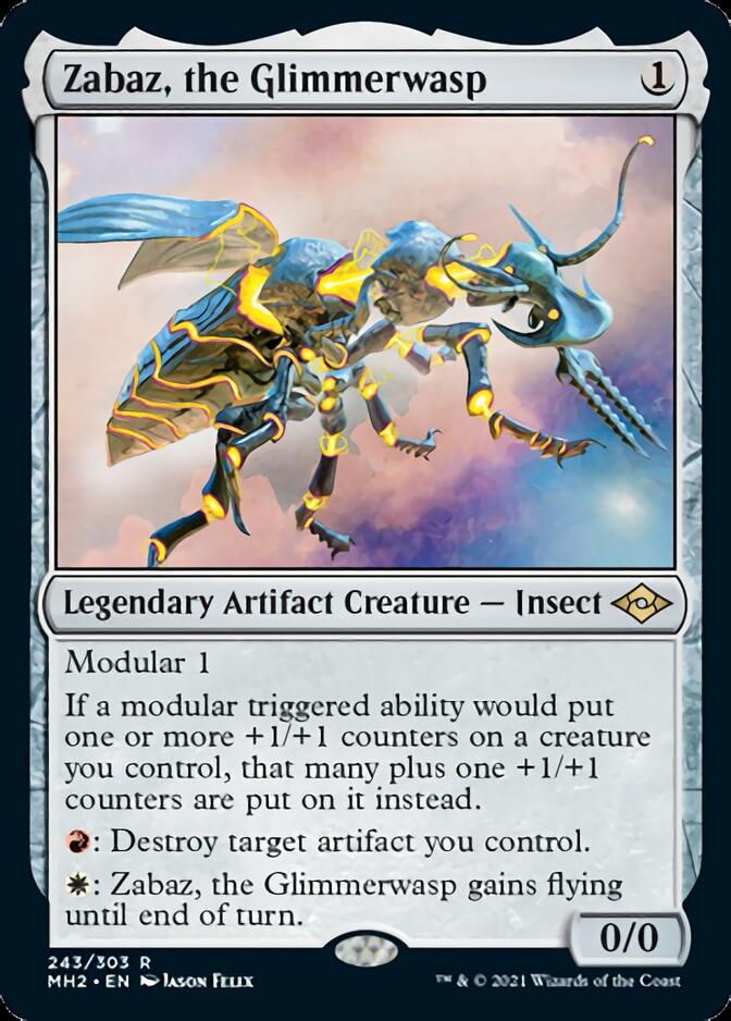 Zabaz, the Glimmerwasp [Modern Horizons 2] | Exor Games Bridgewater