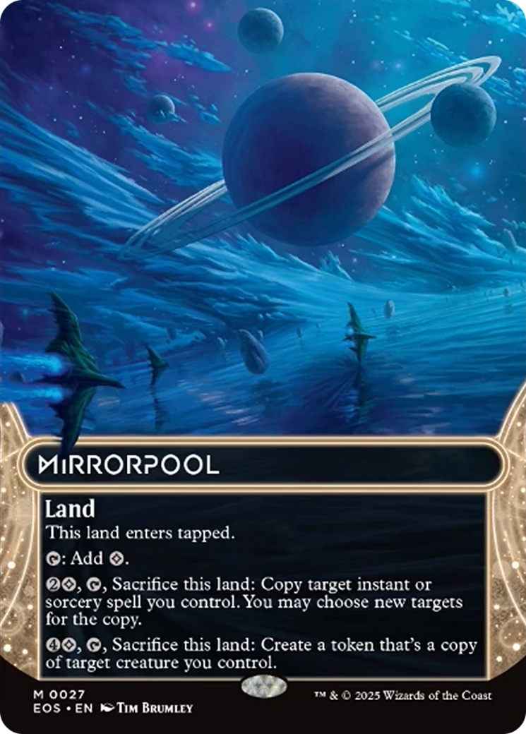 Mirrorpool (0027) (Borderless) [Edge of Eternities: Stellar Sights] | Exor Games Bridgewater