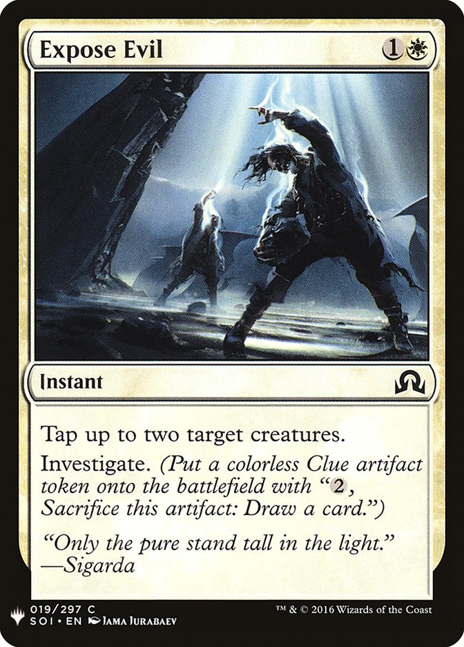 Expose Evil [Mystery Booster] | Exor Games Bridgewater