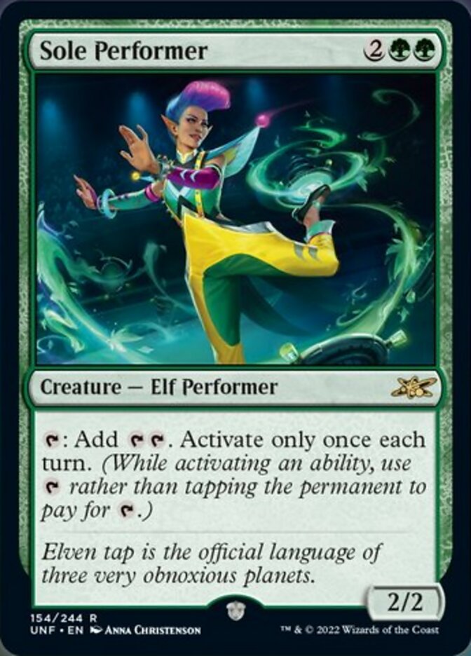 Sole Performer [Unfinity] | Exor Games Bridgewater