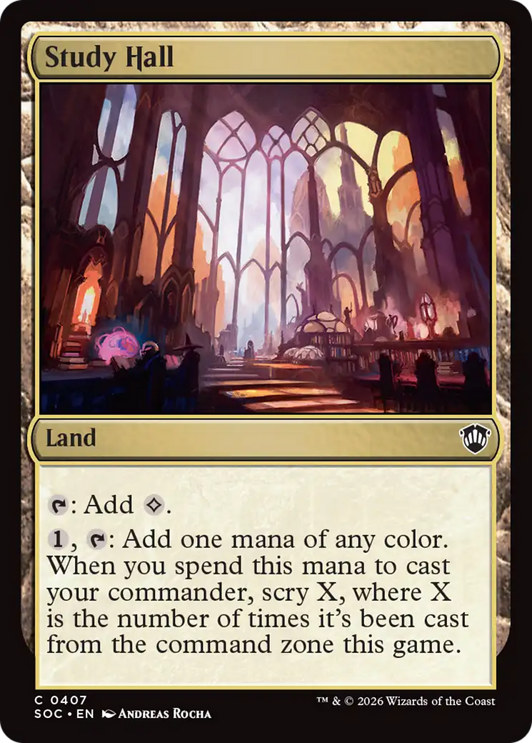 Study Hall [Secrets of Strixhaven Commander] | Exor Games Bridgewater