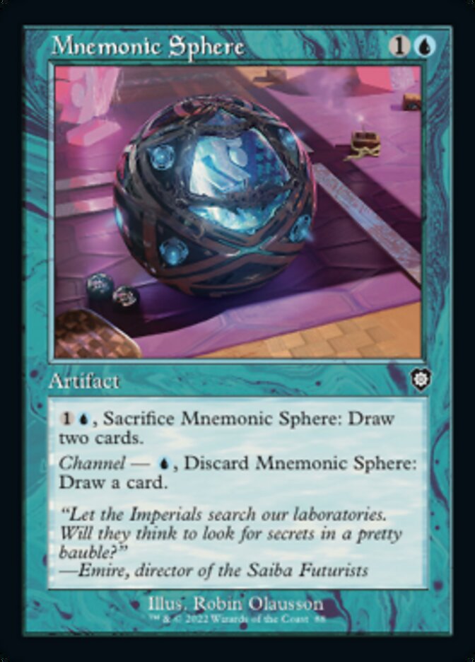 Mnemonic Sphere (Retro) [The Brothers' War Commander] | Exor Games Bridgewater