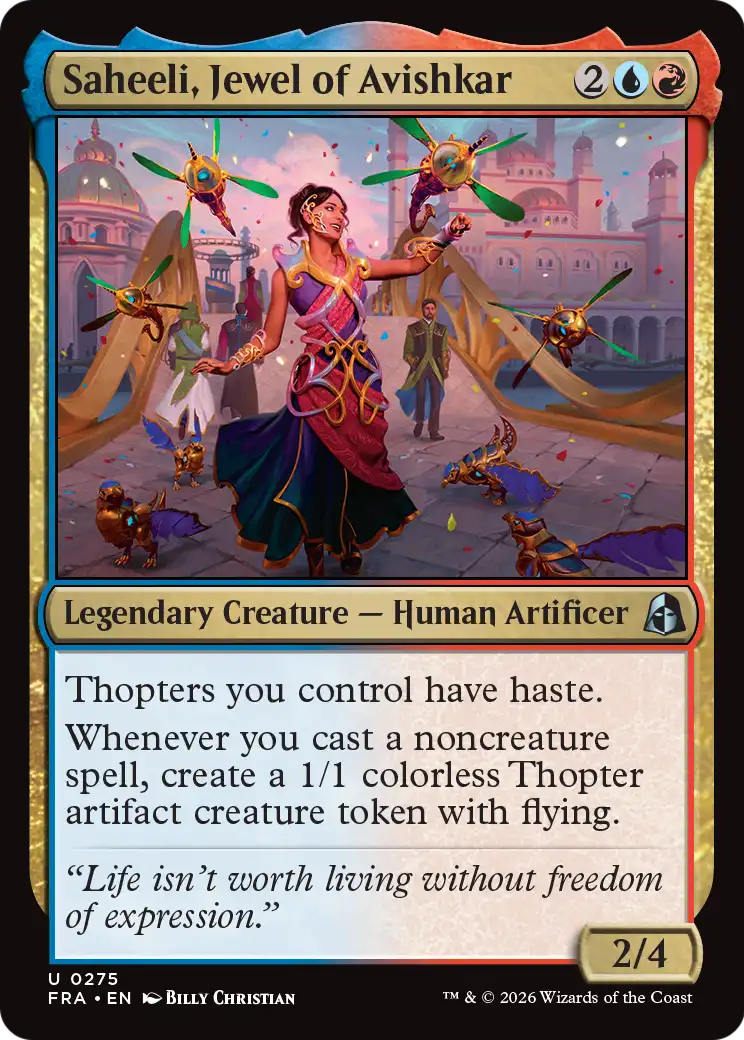 Saheeli, Jewel of Avishkar [Reality Fracture] | Exor Games Bridgewater