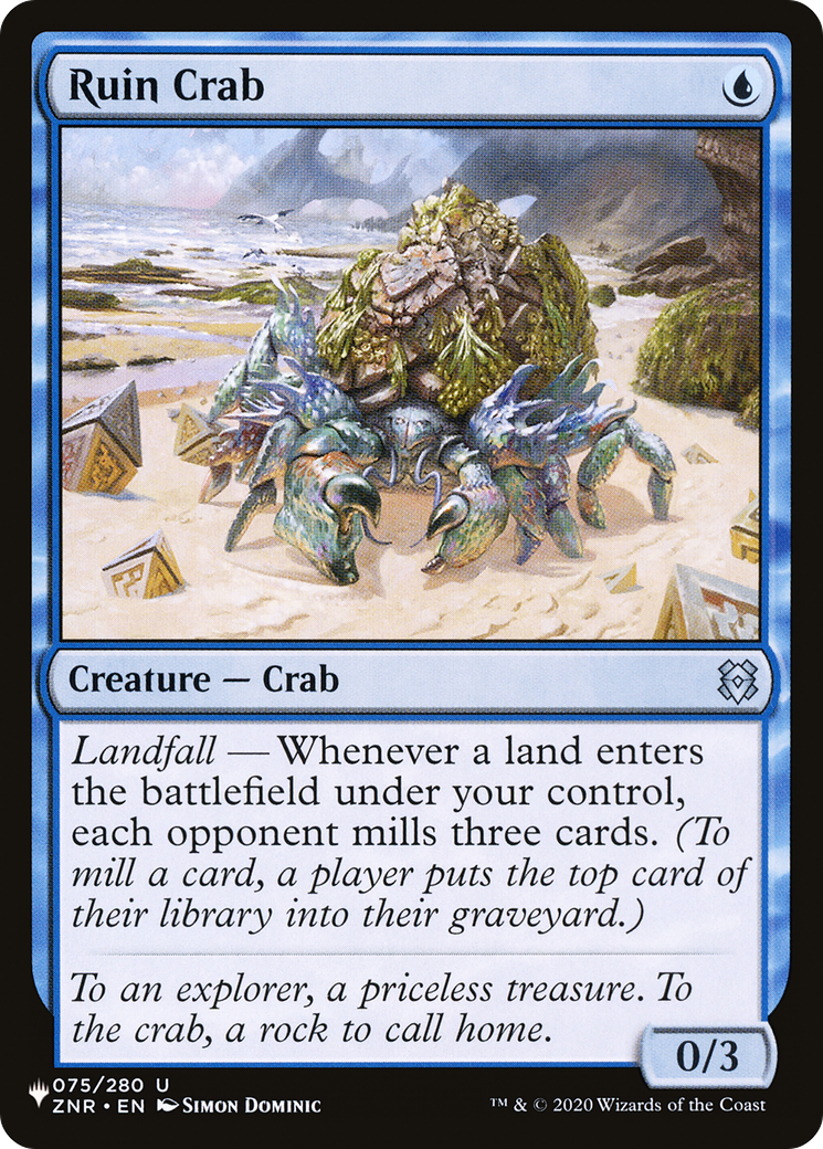 Ruin Crab [The List Reprints] | Exor Games Bridgewater