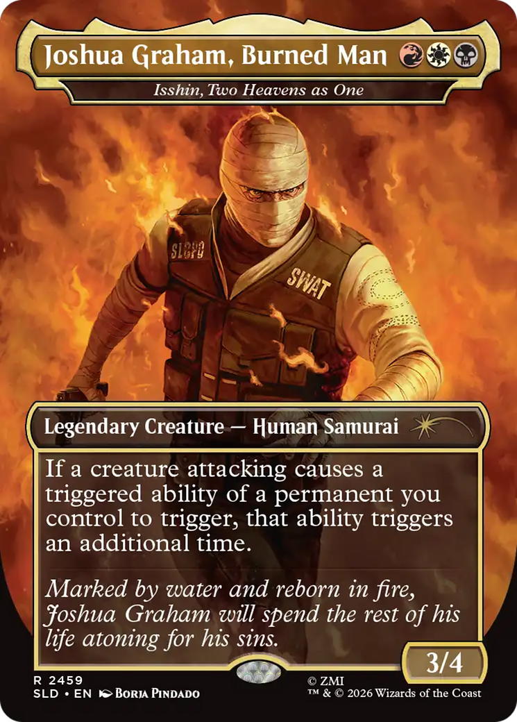 Joshua Graham, Burned Man - Isshin, Two Heavens as One [Secret Lair Drop Series] | Exor Games Bridgewater
