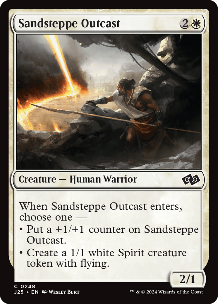 Sandsteppe Outcast [Foundations Jumpstart] | Exor Games Bridgewater