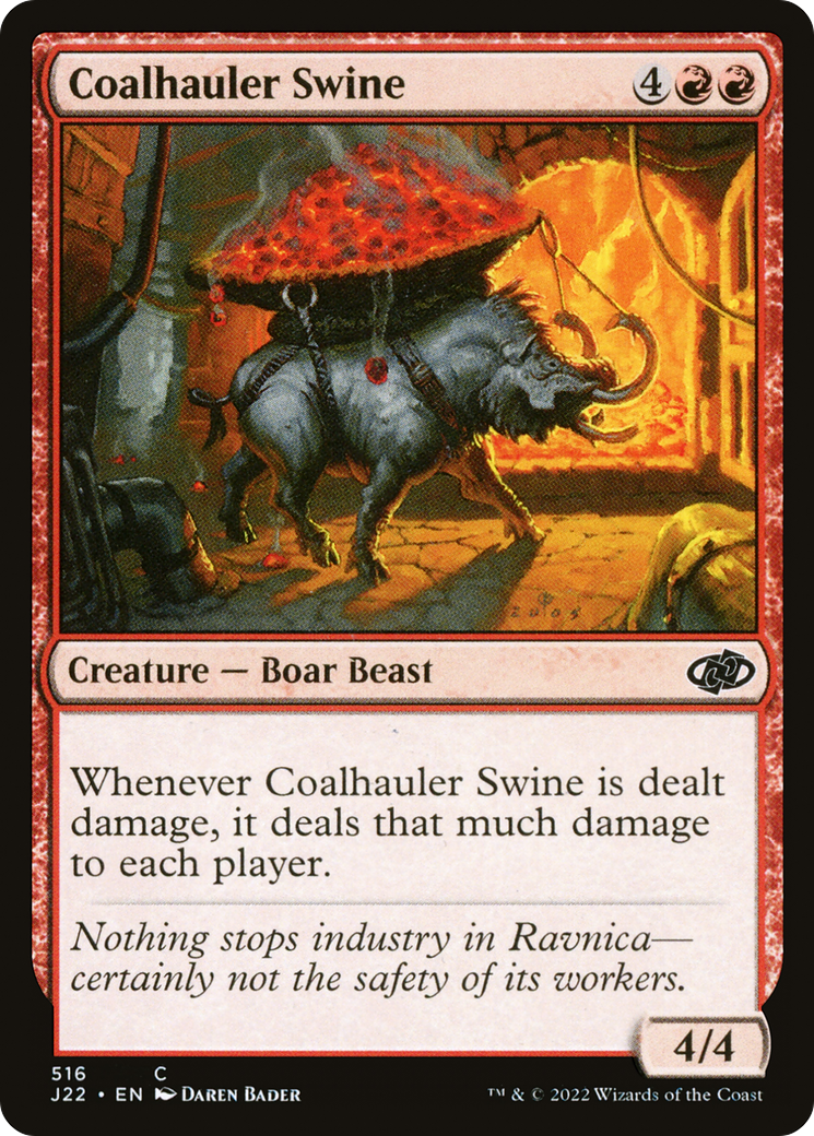 Coalhauler Swine [Jumpstart 2022] | Exor Games Bridgewater