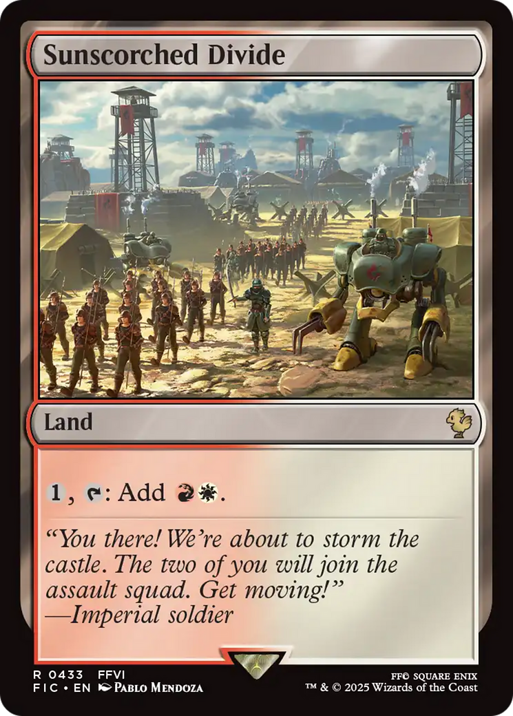Sunscorched Divide [FINAL FANTASY Commander] | Exor Games Bridgewater