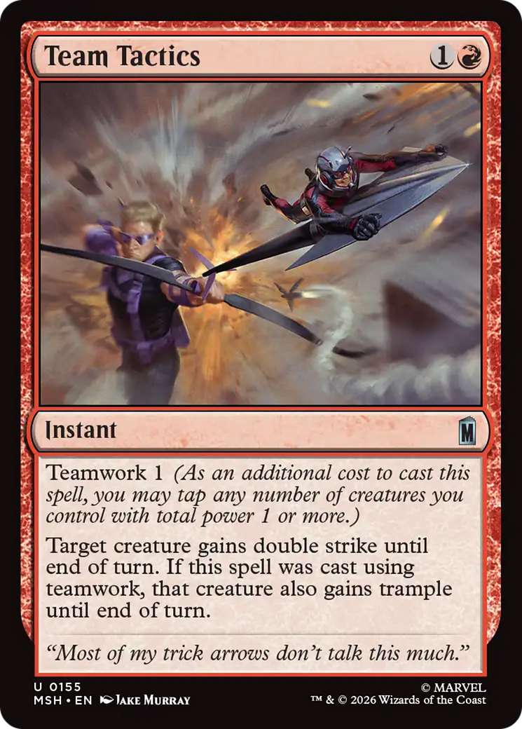 Team Tactics [Marvel Super Heroes] | Exor Games Bridgewater