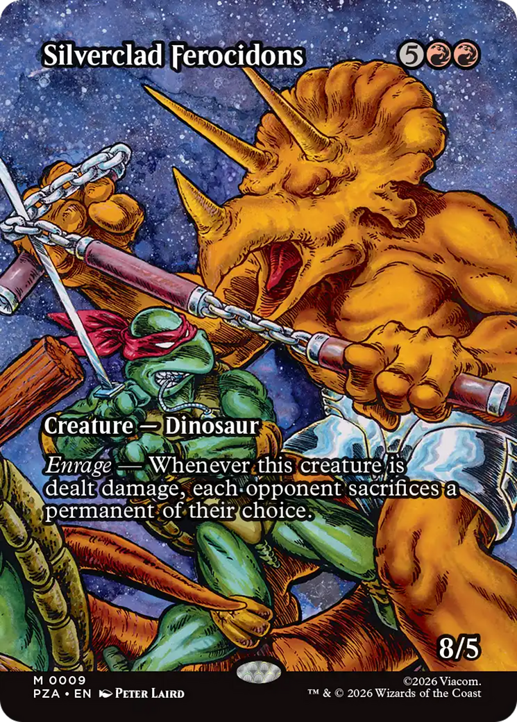 Silverclad Ferocidons (Borderless) [Teenage Mutant Ninja Turtles Eternal-Legal] | Exor Games Bridgewater