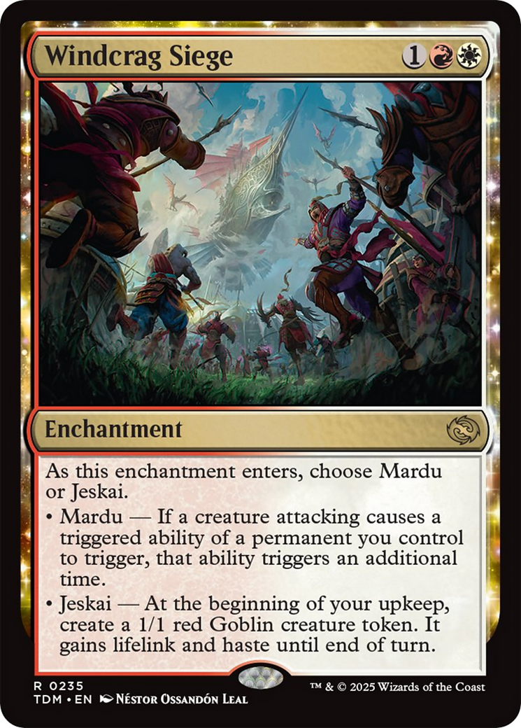 Windcrag Siege [Tarkir: Dragonstorm] | Exor Games Bridgewater