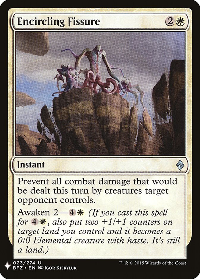 Encircling Fissure [Mystery Booster] | Exor Games Bridgewater