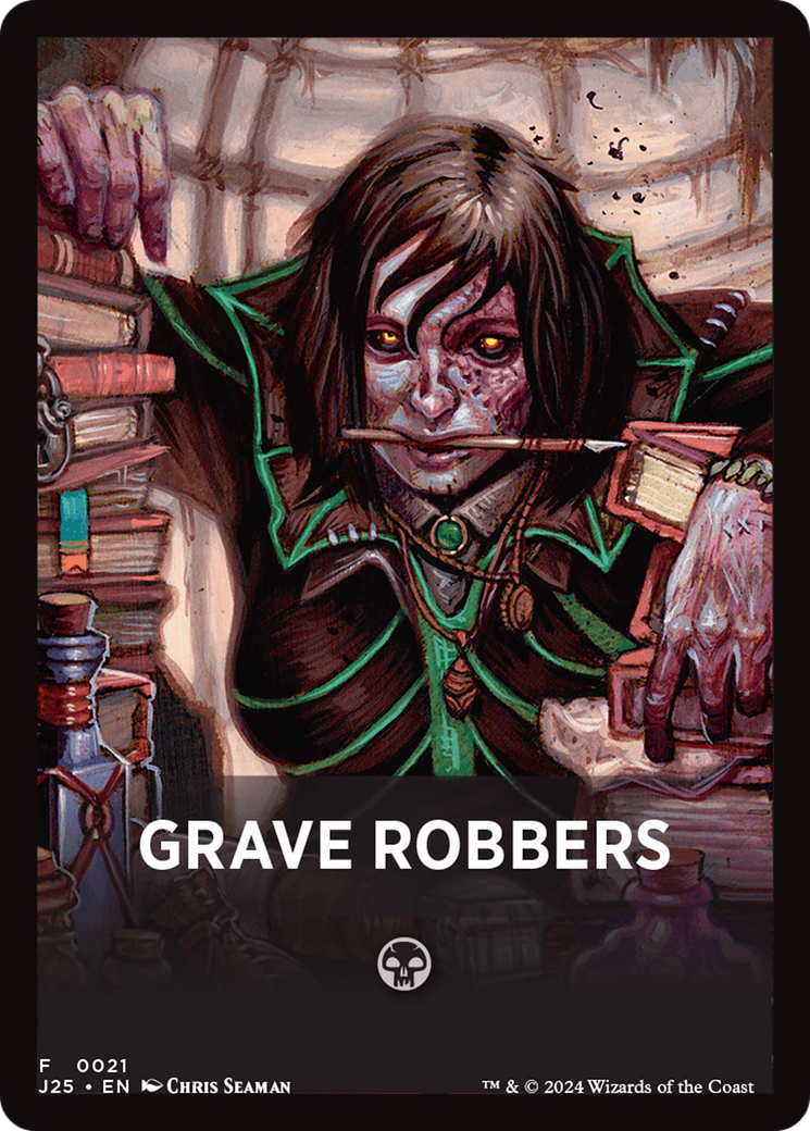 Grave Robbers Theme Card [Foundations Jumpstart Front Cards] | Exor Games Bridgewater