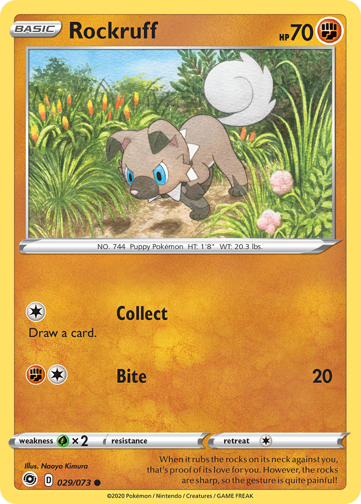 Rockruff (029/073) [Sword & Shield: Champion's Path] | Exor Games Bridgewater