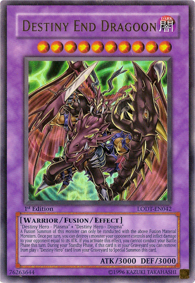 Destiny End Dragoon [LODT-EN042] Ultra Rare | Exor Games Bridgewater