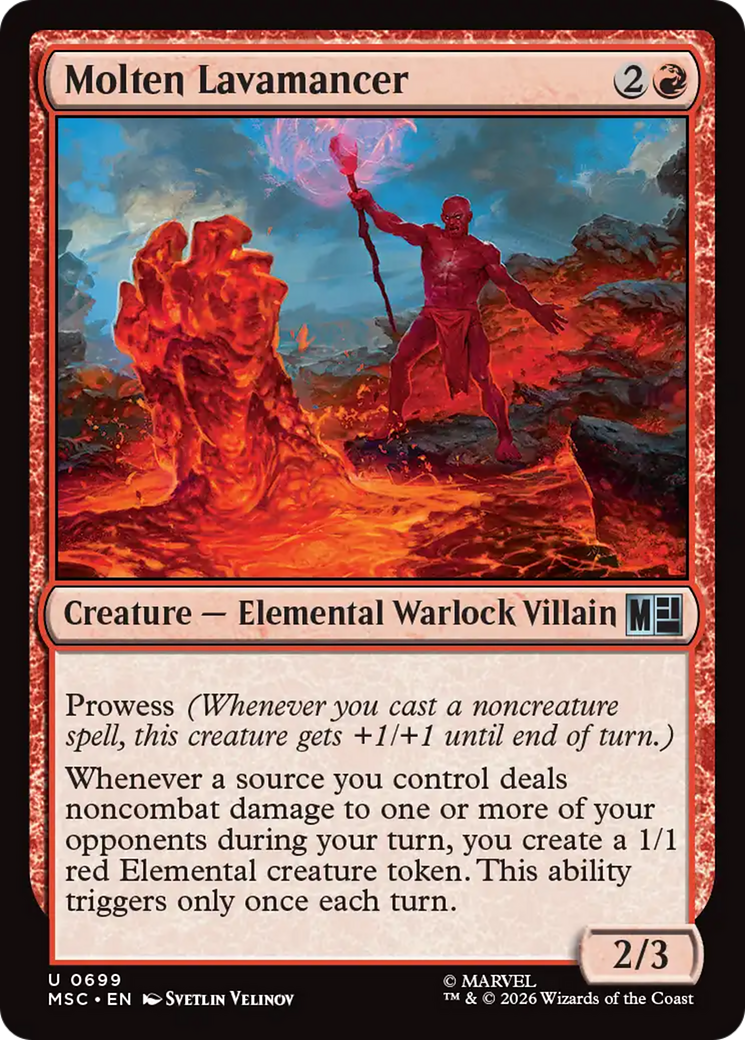 Molten Lavamancer [Marvel Super Heroes Commander] | Exor Games Bridgewater