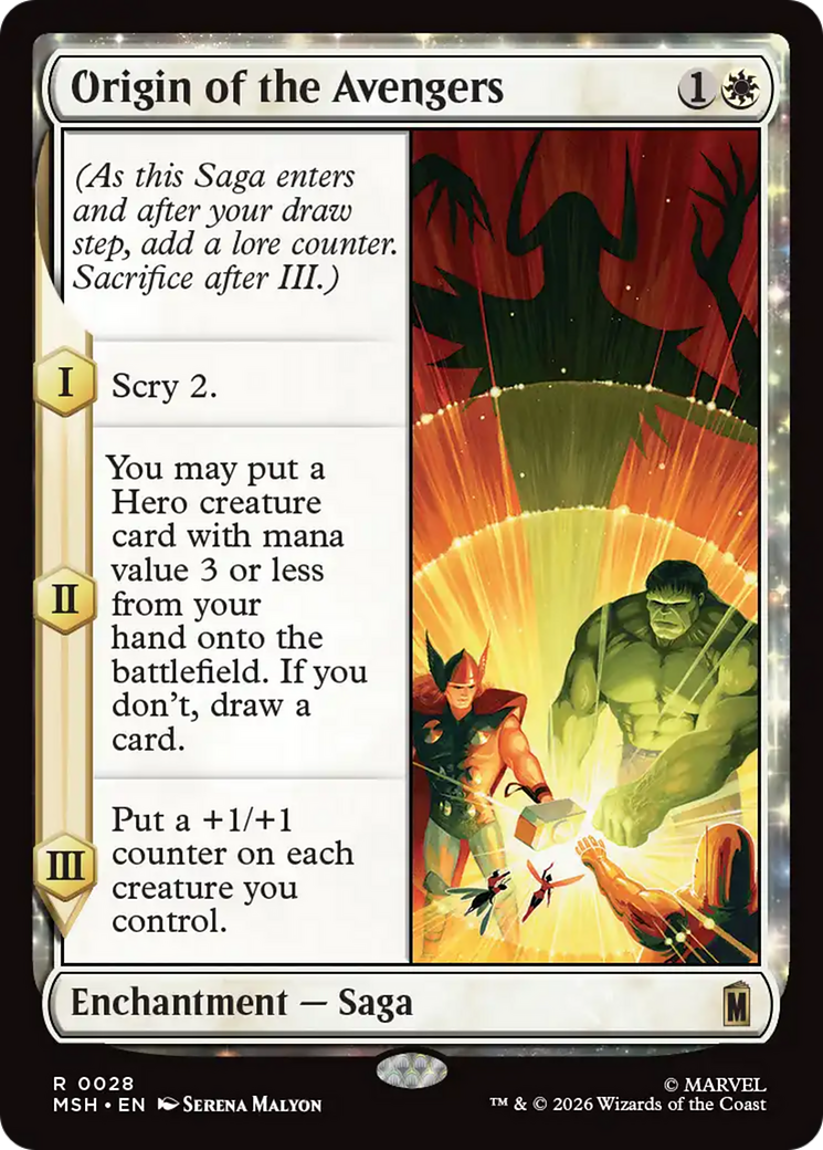 Origin of the Avengers [Marvel Super Heroes] | Exor Games Bridgewater
