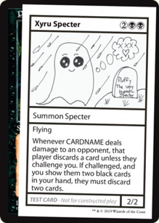 Xyru Specter (2021 Edition) [Mystery Booster Playtest Cards] | Exor Games Bridgewater