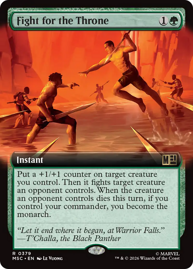Fight for the Throne (Extended Art) [Marvel Super Heroes Commander] | Exor Games Bridgewater