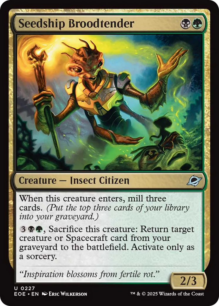 Seedship Broodtender [Edge of Eternities] | Exor Games Bridgewater