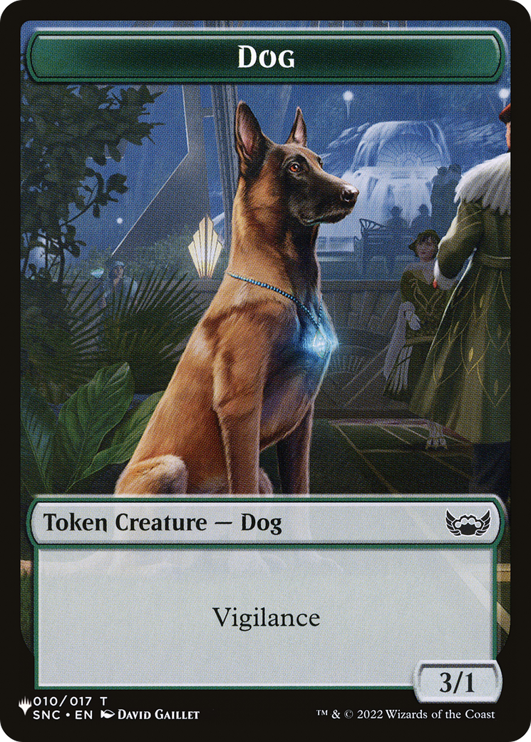 Shapeshifter // Dog Double-Sided Token [The List] | Exor Games Bridgewater