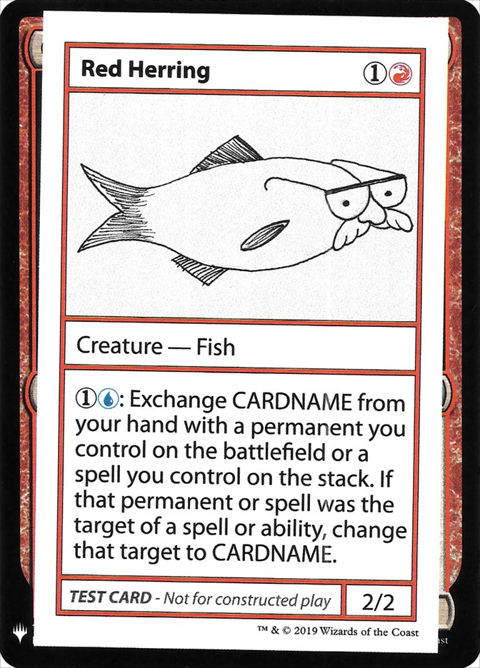 Red Herring [Mystery Booster Playtest Cards] | Exor Games Bridgewater