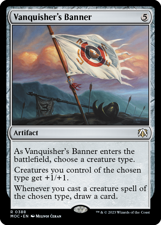 Vanquisher's Banner [March of the Machine Commander] | Exor Games Bridgewater