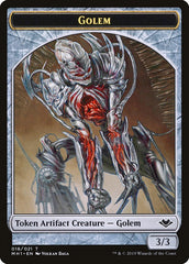 Soldier (004) // Golem (018) Double-Sided Token [Modern Horizons Tokens] | Exor Games Bridgewater