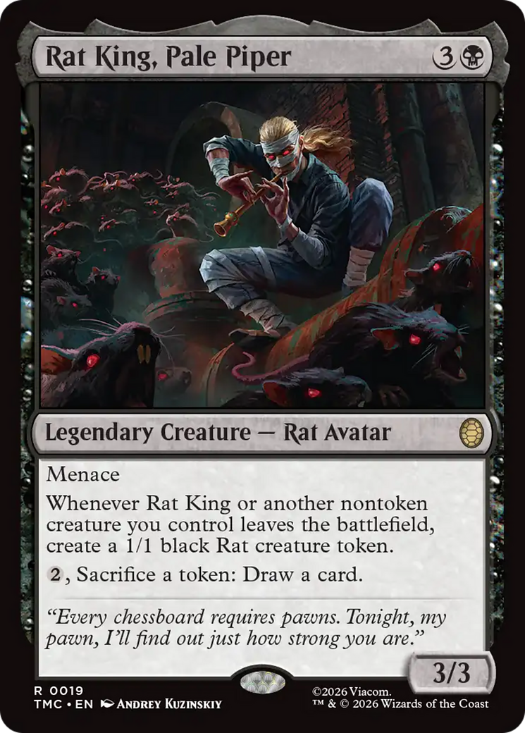 Rat King, Pale Piper [Teenage Mutant Ninja Turtles Commander] | Exor Games Bridgewater