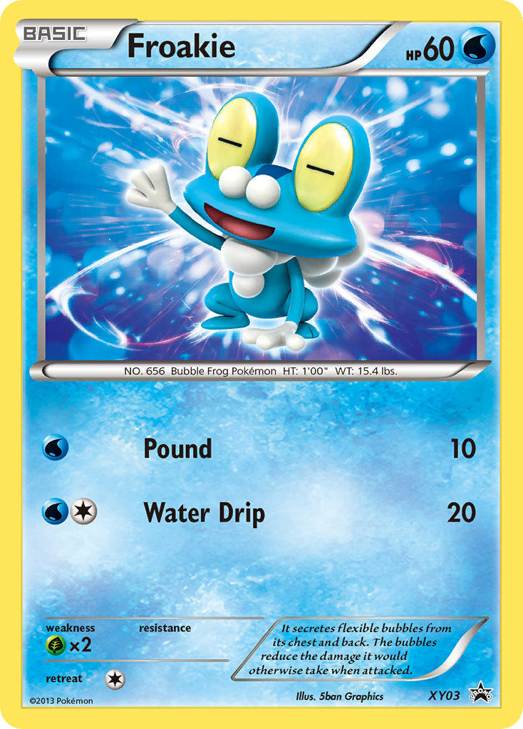 Froakie (XY03) [XY: Black Star Promos] | Exor Games Bridgewater