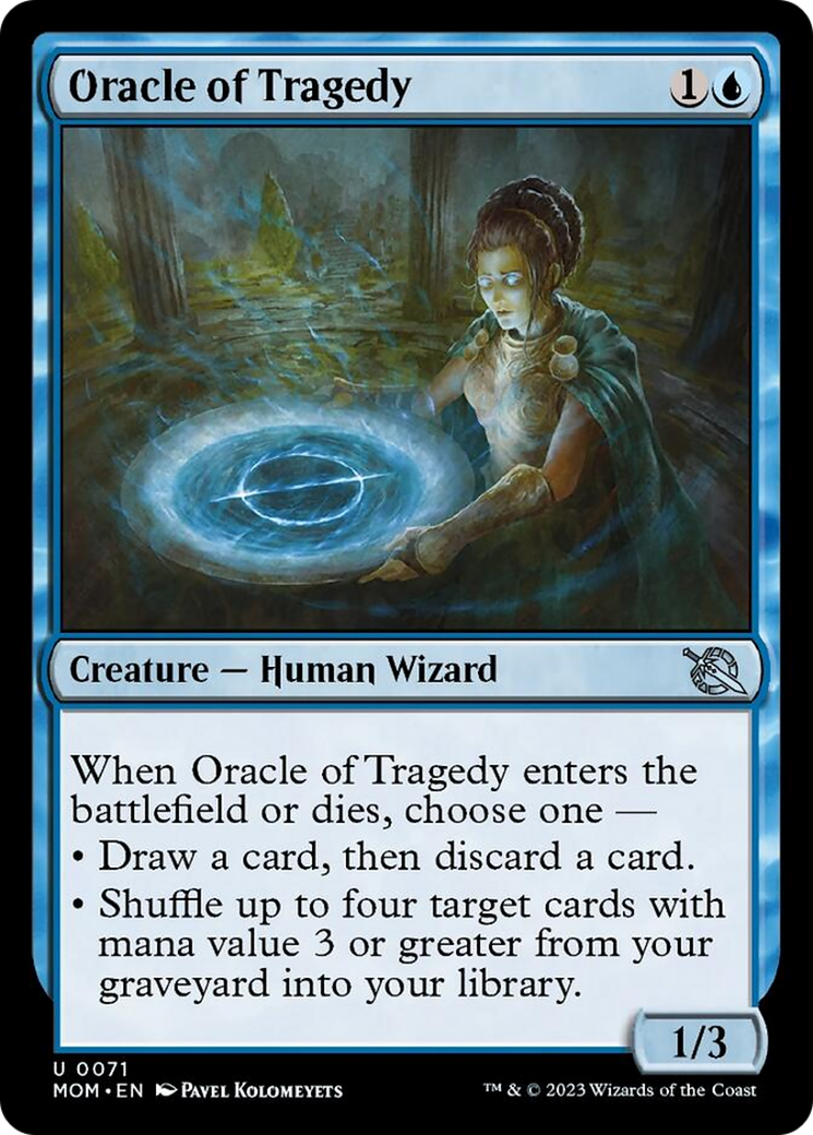 Oracle of Tragedy [March of the Machine] | Exor Games Bridgewater