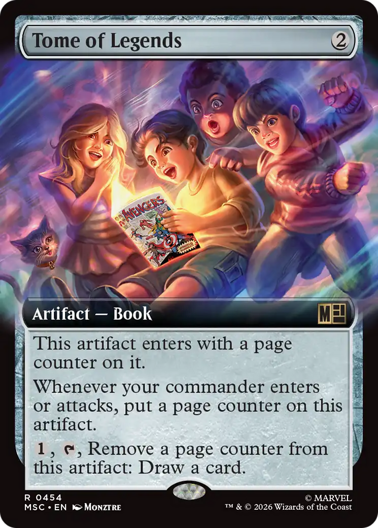 Tome of Legends (Extended Art) [Marvel Super Heroes Commander] | Exor Games Bridgewater