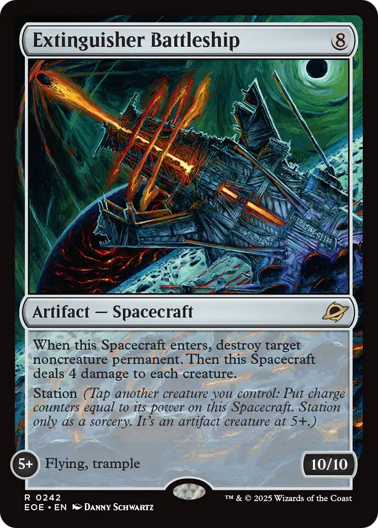Extinguisher Battleship [Edge of Eternities] | Exor Games Bridgewater