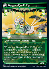 The Dragon-Kami Reborn // Dragon-Kami's Egg (Showcase Soft Glow) [Kamigawa: Neon Dynasty] | Exor Games Bridgewater