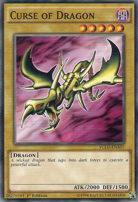Curse of Dragon [YGLD-ENA07] Common | Exor Games Bridgewater