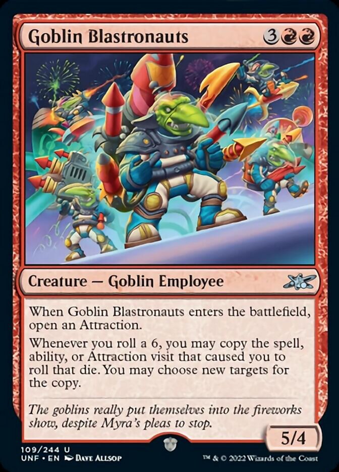 Goblin Blastronauts [Unfinity] | Exor Games Bridgewater