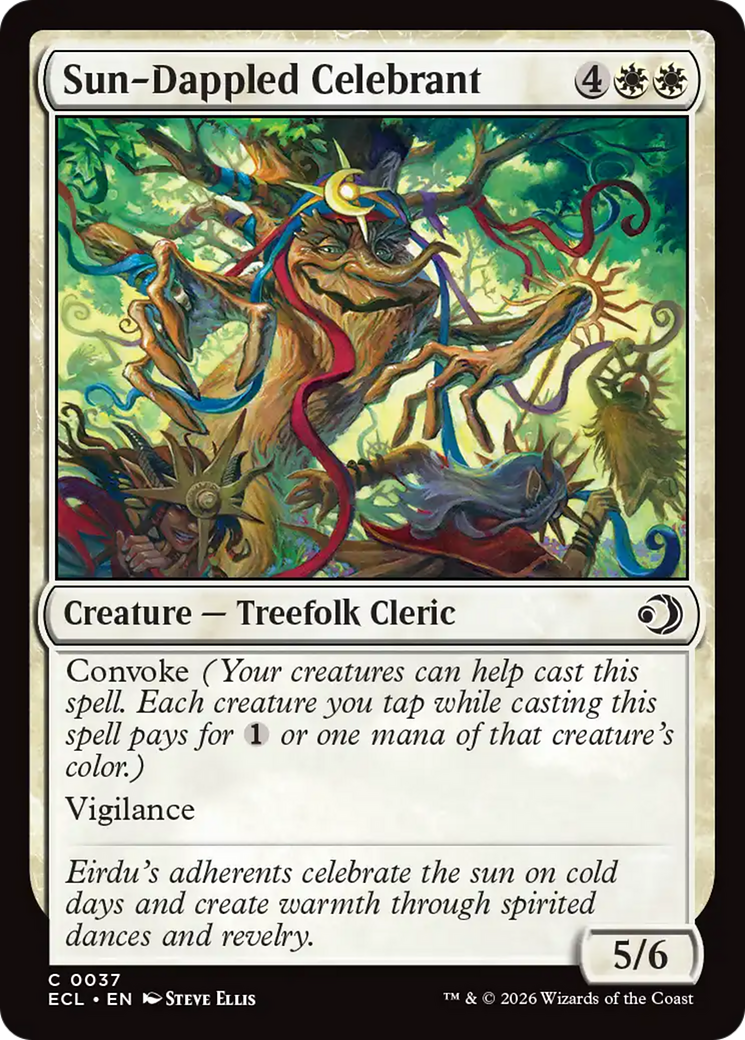 Sun-Dappled Celebrant [Lorwyn Eclipsed] | Exor Games Bridgewater