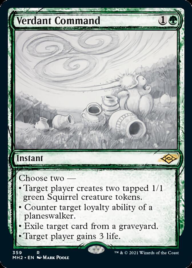 Verdant Command (Sketch) [Modern Horizons 2] | Exor Games Bridgewater