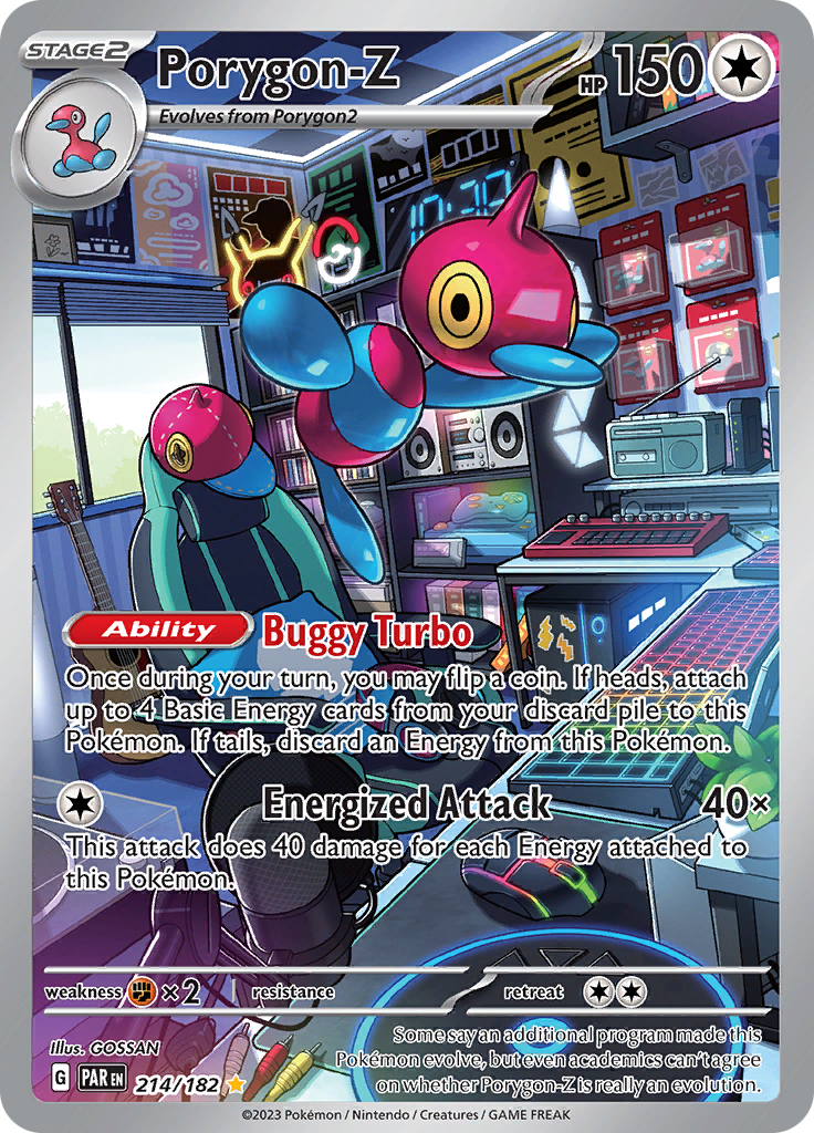 Porygon-Z (214/182) [Scarlet & Violet: Paradox Rift] | Exor Games Bridgewater